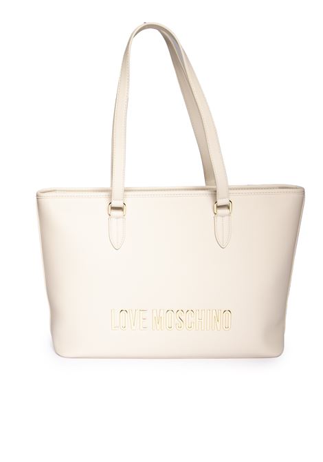 Shopping bag con logo nero LOVE MOSCHINO | JC4190PP1IKD0-110